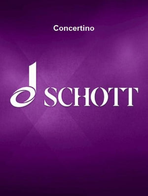 Schott — Concertino — for Flute, Oboe and String Orchestra - Set of Parts