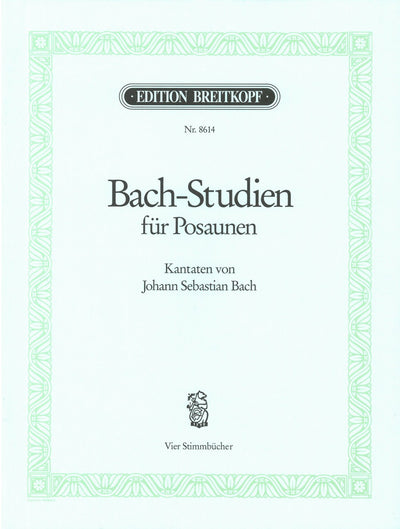 Bach Studies for Trombones | Handrow, Rolf und Eichhorn, Holger (Hrsg.)