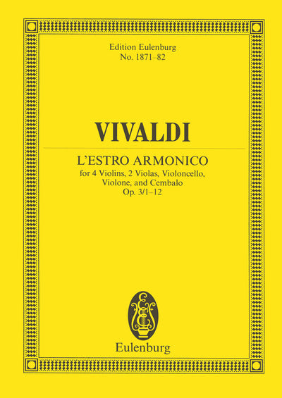 L'Estro Armonico Op. 3 | Vivaldi, Antonio