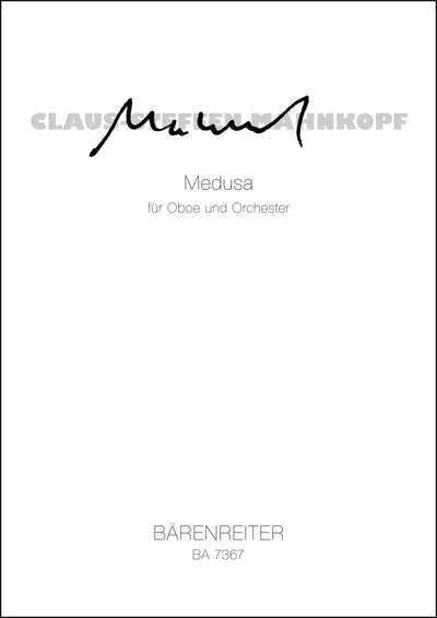 Medusa für Oboe und Orchester by Mahnkopf, Claus-Steffen