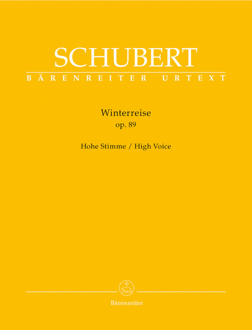 Vocal — Winterreise op. 89 D 911 by Schubert, Franz