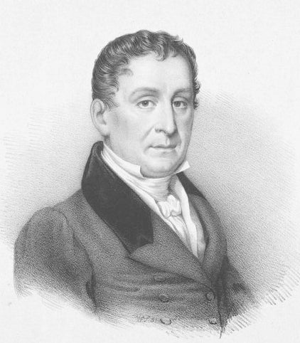 Johann Baptist Cramer — portrait via Wikimedia Commons (Public domain)