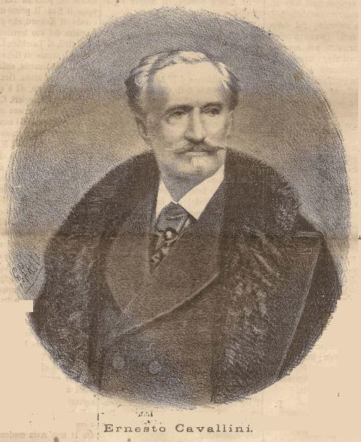 Ernesto Cavallini — portrait via Wikimedia Commons (Public domain)