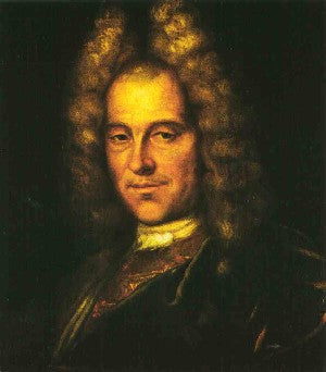 Johann Joseph Fux — portrait via Wikimedia Commons (Public domain)