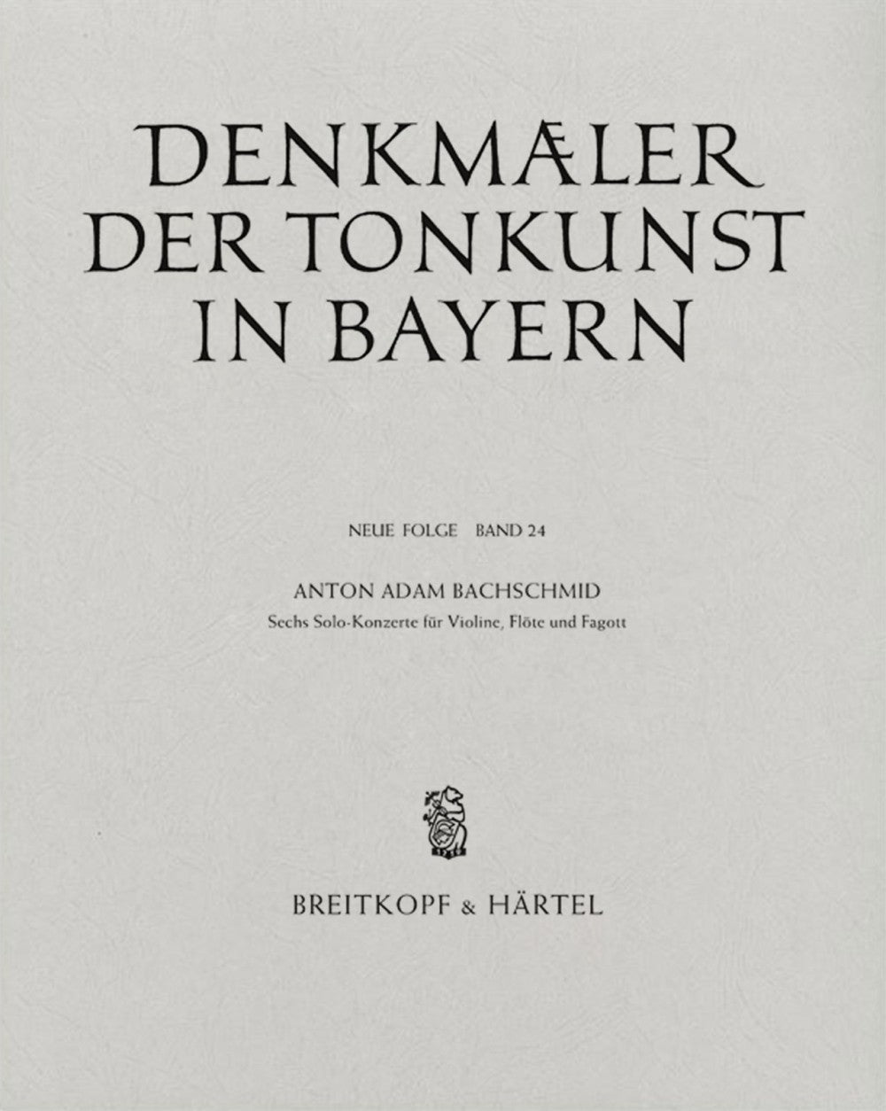 Bachschmid, Anton Adam
