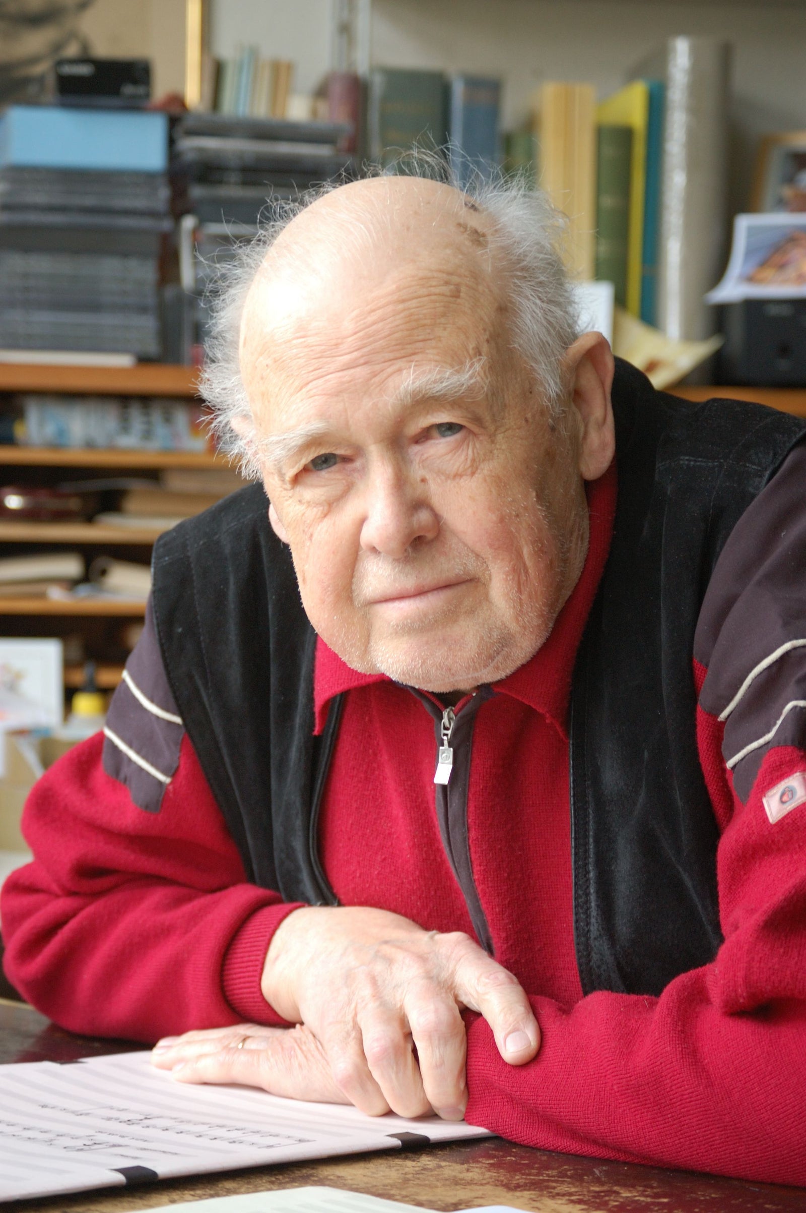 Giselher Klebe portrait