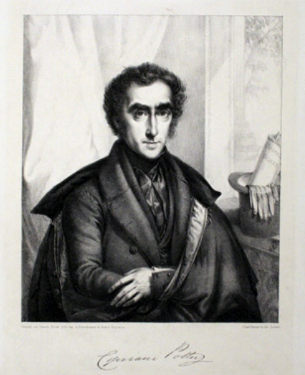 Cipriani Potter — portrait via Wikimedia Commons (Public domain)
