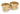 LP 7-1/4-inch and 8-5/8-inch Generation II Bongos - Natural with Gold Hardware — Generation II 7-1/4