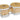 LP LP201AX-2 7-1/4 and 8-5/8 Bongos - Natural with Chrome Hardware — Generation II 7-1/4
