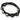LP LP150 Cyclops Handheld Tambourine - Black with Steel Jingles