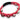 LP LP151 Cyclops Handheld Tambourine - Red with Steel Jingles