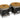 7-1/4-inch and 8-5/8-inch Raul Rekow Bongos - Dark Walnut with Black Satin Hardware — Raul Rekow 7-1/4 &
