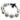 LP LP162 Cyclops Mounted Tambourine - White with Steel Jingles — Cyclops Mounted