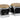 LP LP200XF-BK 7-1/4 and 8-5/8 Fiberglass Bongos - Black with Chrome Plated Hardware — 7-1/4 & 8-5/8