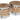 LP LP201A-3 7-1/4 and 9 Bongos - Natural with Chrome Hardware — Generation III 7-1/4