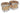 LP LP201A-3 7-1/4 and 9 Bongos - Natural with Chrome Hardware — Generation III 7-1/4