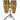 LP Aspire 10-inch and 11-inch Conga Set with Double Stand - Havana Caf� — Aspire 10 and 11