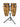 LP Aspire 10-inch and 11-inch Conga Set with Double Stand - Havana Caf� — Aspire 10 and 11