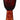 WORLD BEAT WOOD ART LG DJEMBE, RED/NAT — World Beat Wood Art