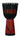 WORLD BEAT WOOD ART LG DJEMBE BLK/BRN — World Beat Wood Art