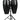 Discovery 10-inch and 11-inch Conga Set with Double Conga Stand - Onyx — Discovery 10 and 11