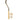 Tuning Lug for LPa601/601F Gold — Tuning Lug for