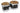 LP LP201SA Uptown Series Bongo Set - Sculpted Ash with Chrome Hardware — Uptown 7-1/4 &