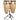 LP Aspire 10-inch and 11-inch Conga Set with Double Stand - Natural Gloss — Aspire 10 and 11