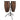 LP Aspire 11-inch and 12-inch Conga Set with Double Stand - Siam Walnut — Aspire 11 and 12
