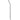 Repl. Curved Rod for CP236C — Repl. Curved Rod for