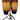 LP City Series 10-inch and 11-inch Conga Set with Double Stand - Vintage Sunburst — City 10 and 11