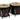 LP LPA601-DW Aspire Series 6-3/4-inch and 8-inch Bongo Set - Dark Wood — Aspire 6-3/4 & 8
