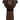 Aspire Djembe Walnut with Black Hardware, 12-1/2