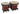 CP 6-inch and 7-inch Traditional Bongo Set - Dark Wood with Black Hardware