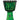 LP 7-inch Rope Tuned Circle Djembe with Perfect-Pitch head - Green Marble — Circle 7 Djembe