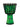 LP 7-inch Rope Tuned Circle Djembe with Perfect-Pitch head - Green Marble — Circle 7 Djembe