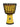 LP 7-inch Rope Tuned Circle Djembe with Perfect-Pitch head - Yellow — Circle 7 Djembe
