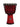 LP 7-inch Rope Tuned Circle Djembe with Perfect-Pitch head - Red — Circle 7 Djembe