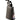 LP Black Tapon Cowbell 4in 3/8in Mount — 4 Tapon Cowbell