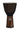 LP LP799-SW 12-1/2-Inch Rope Tuned Siam Walnut Djembe — 12-1/2 Djembe