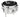 LP LP846-SN 3 1/4 x 6 Stainless Steel Micro Snare — 6 Micro Snare