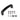 CONGA HANDLE, BLACK SATIN