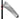 The SwirlyShtick — Drum Stick Holder for 1 inch. Tubing - Black (Right-Side)