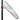 The SwirlyShtick — Drum Stick Holder for 1 inch. Tubing - Silver (Right-Side)