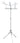 American Classic Folding Stand - Chrome — 2 Section