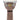 Master Fantasy Boa Key-Tuned Djembe — 12 inch.