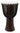 12 inch. Fiberglass Djembe - Rope Tuned — Marble Finish