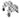 ProZorber Impaling Clips 4-Pack — Optional 2 inch. Gap Offset Impaling Clips
