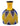 Small Yellow Fiberglass Shekere