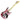 Frankenstein Miniature Replica Guitar - Official EVH Merchandise — Red-White-Black